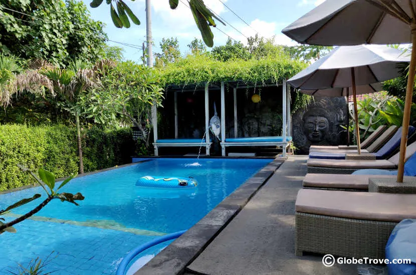 Koji Huts in Nusa Lembongan.