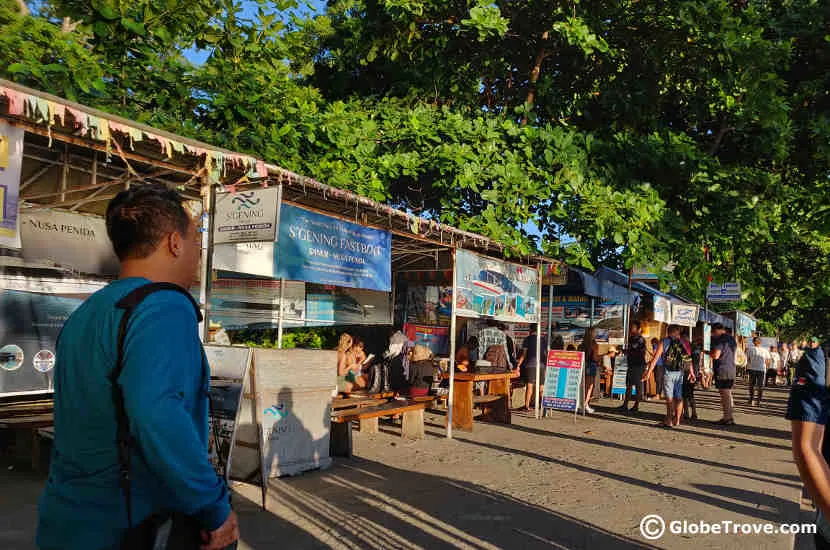 Sanur harbour