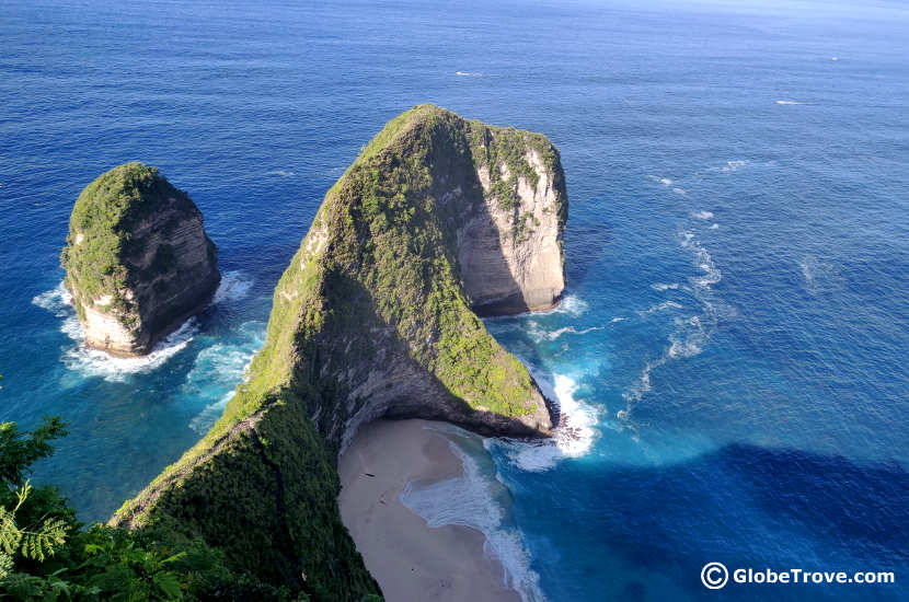 A babymoon in Nusa Penida is filled with amazing views