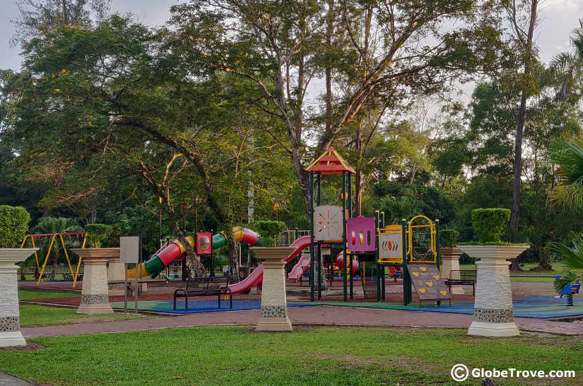 Kids play area at Anduki Park