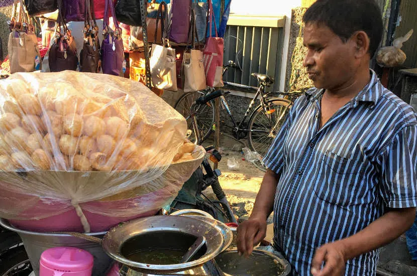 Pani Puri is another amazing item on our list of popular Indian street food items that you should try.