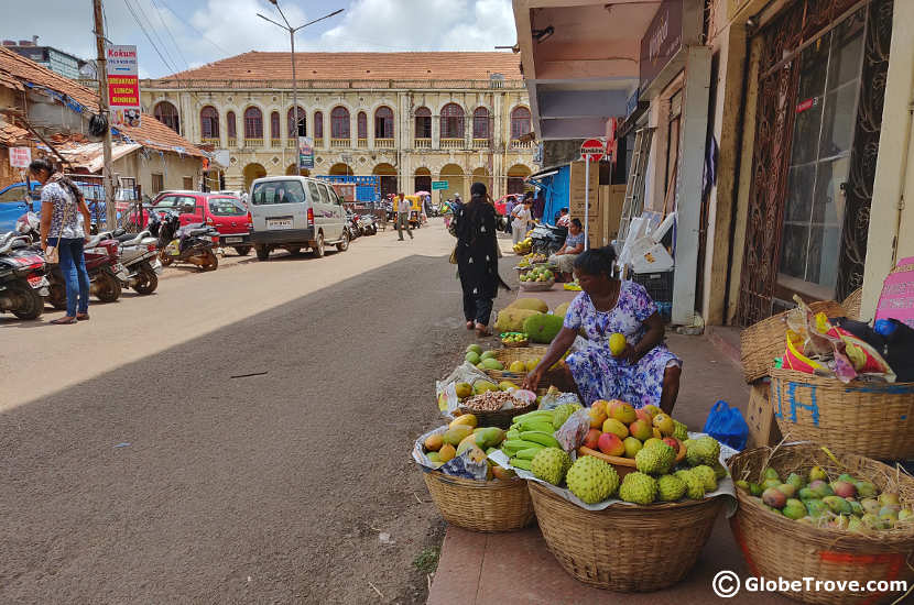 The old Margao market