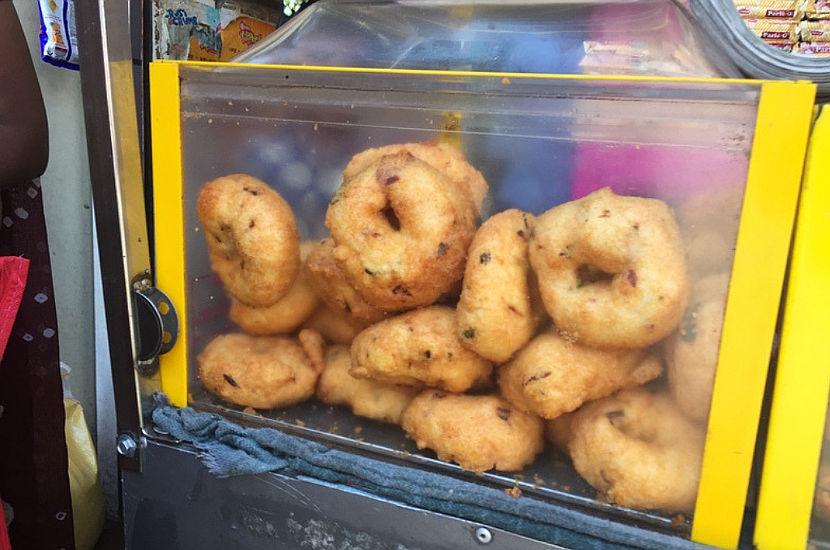 Medu vada is another classic example of popular Indian street food