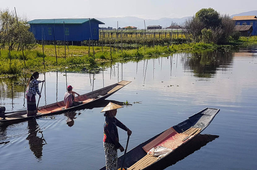Another gorgeous place to visit in December in Asia is Inle Lake.