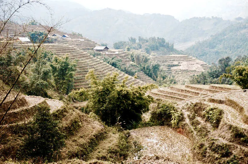 Sapa in Vietnam is a beautiful spot to spend December in Asia.