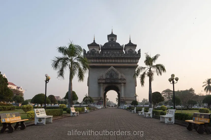Vientiane in Laos is another perfect place to spend February in Asia.