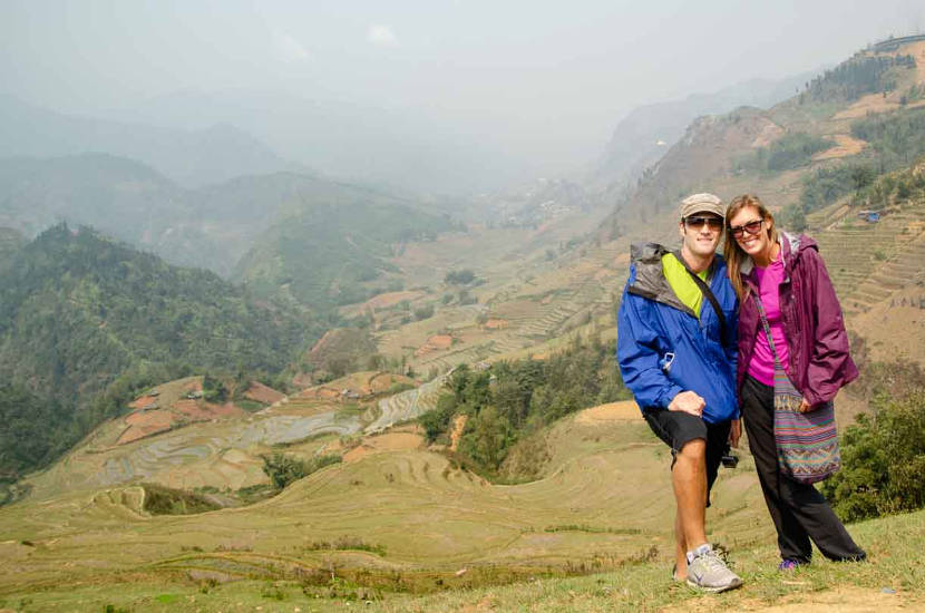 Getting Stamped Trekking Sapa Vietnam