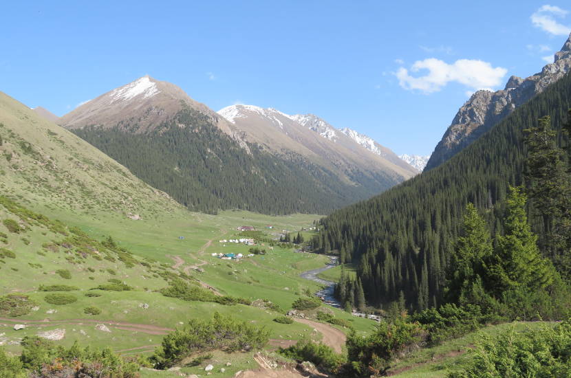Altyn Arashan is another location that you should consider spending July in Asia.
