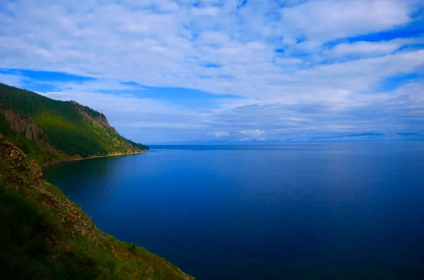 Lake Baikal is an intriguing place to spend July in Asia.
