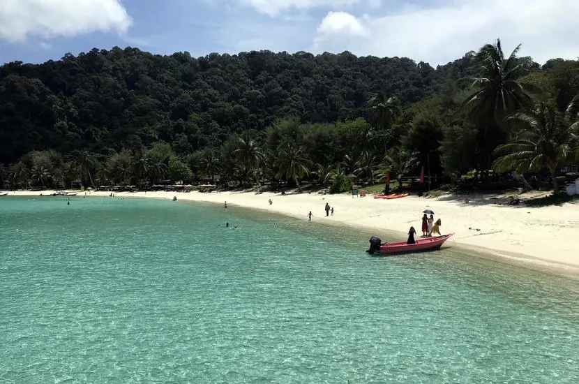 The Perhentian islands is a great beach location to spend June in Asia.