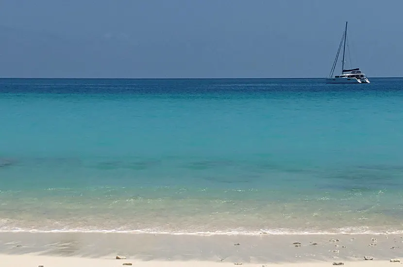 The gorgeous Dhigurah beach.