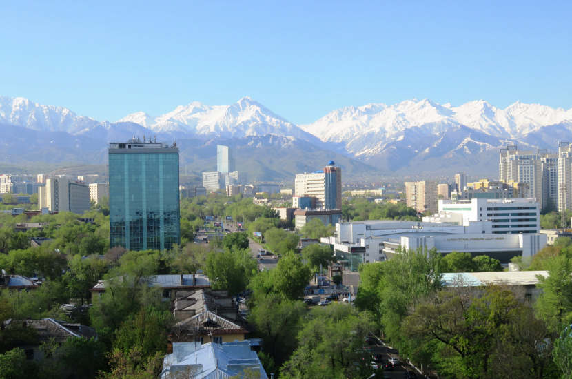 Almaty is a great place to spend August in Asia.