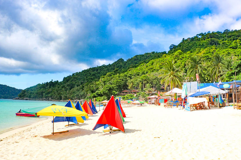 Consider spending August in Asia at the Perhentian islands.