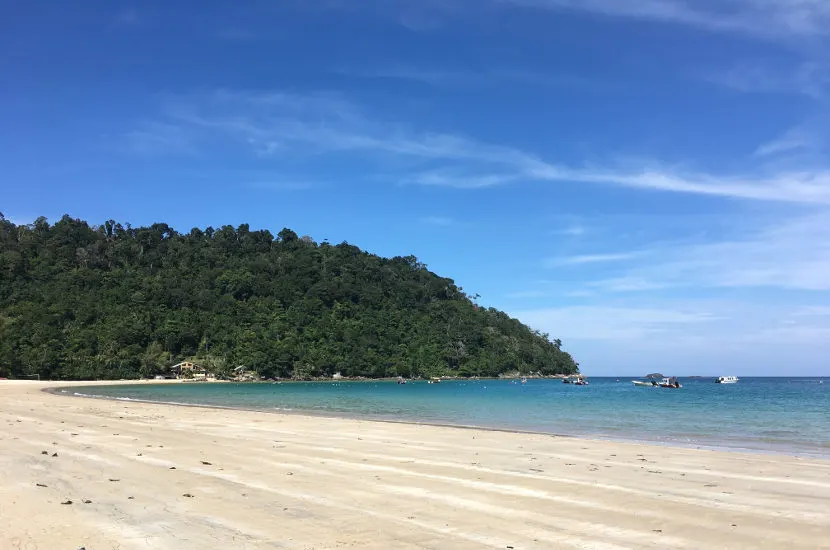 Another beautiful spot to spend October in Asia is Tioman island.
