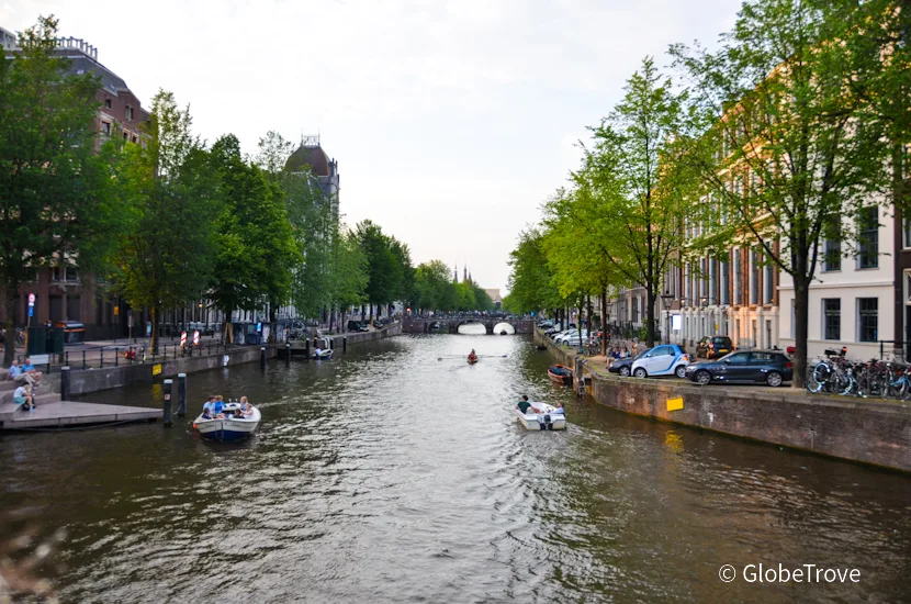 The canals are iconic and you can't miss them during your weekend in Amsterdam
