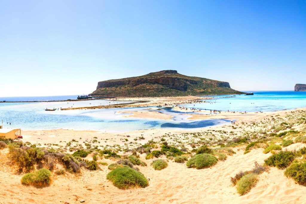 Balos beach is another amazing place to kick back and relax.