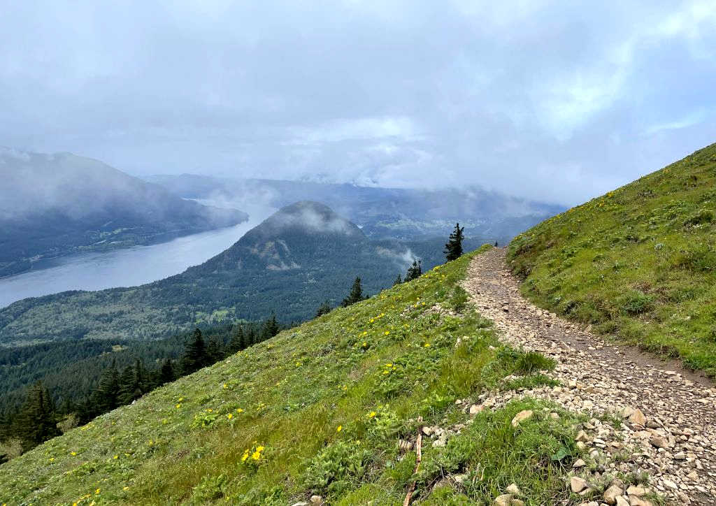 The Columbia River Gorge is a perfect place in Oregon to spend February in the USA.