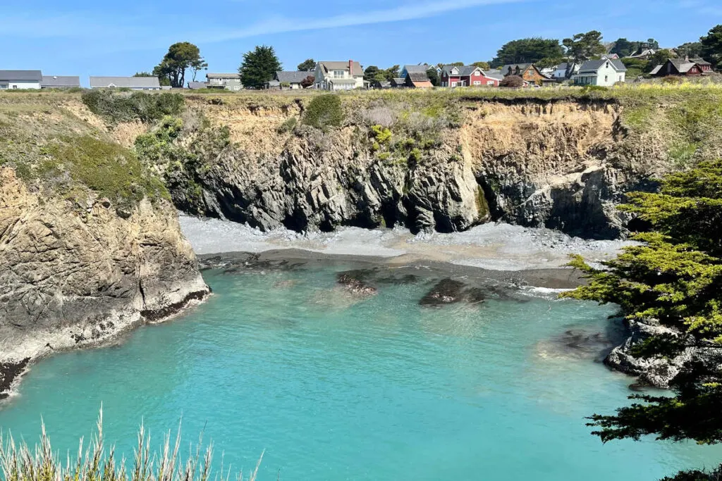 Mendocino is a cool place to spend April in the USA.