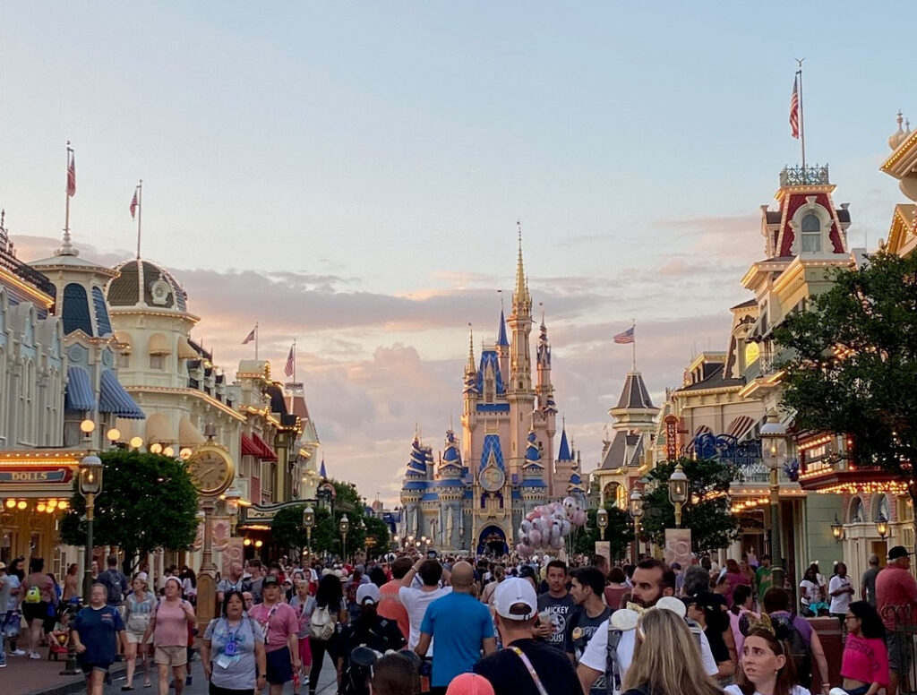 Orlando is a great family friendly location to spend April in the USA.