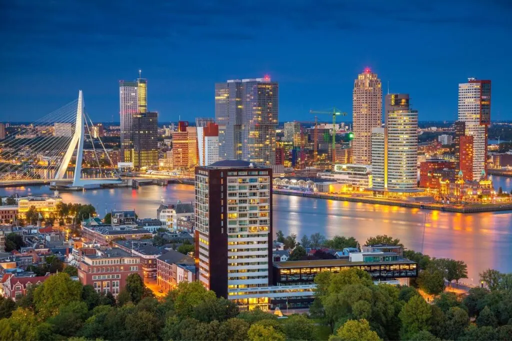 Rotterdam is one of the best day trips from Amsterdam for people who love modern architecture!