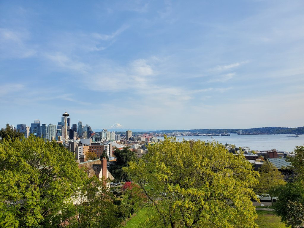 Seattle is a fun place to spend April in the USA.