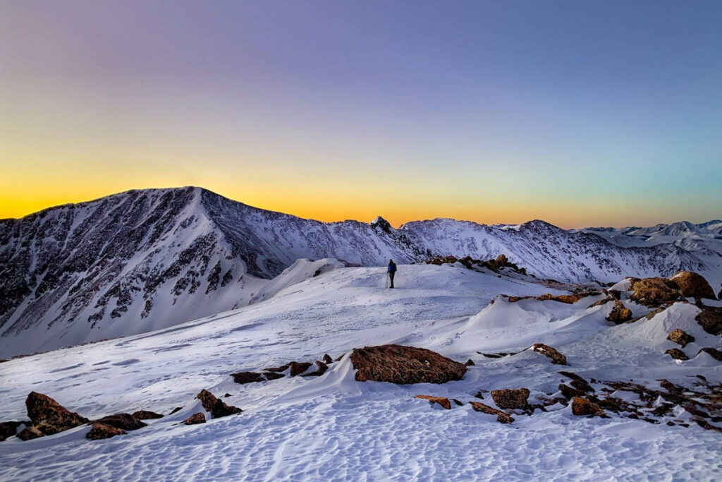 Telluride is a great place to enjoy all things snow in February in the USA.