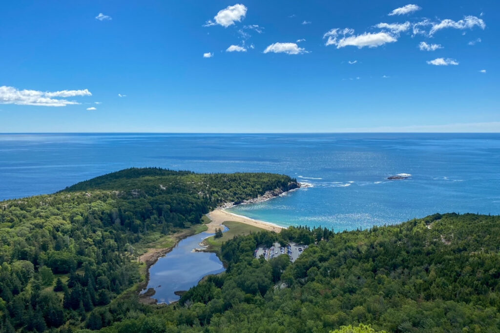 Acadia National Park is a fun place to spend August in the USA.