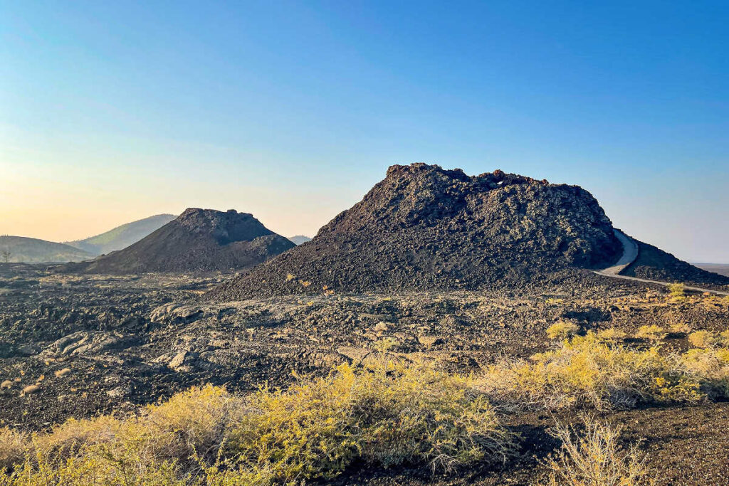 The Craters of the Moon is an intriguing spot to spend June in the USA.