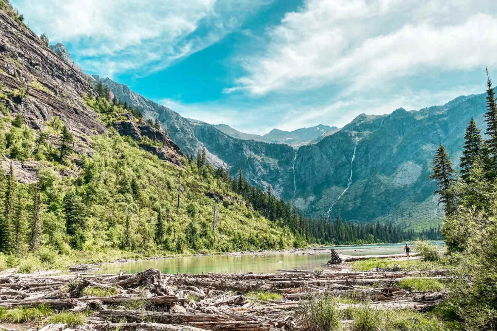 If you are looking at Montana then Glacier National Park is a great place to spend August in the USA.