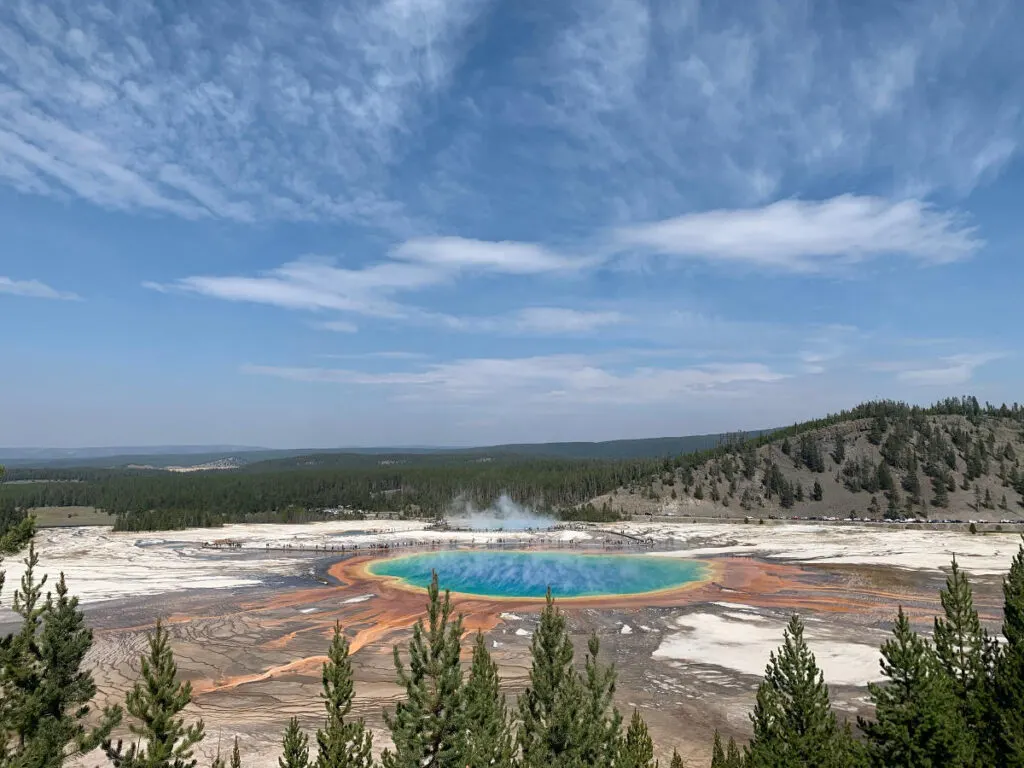 Yellowstone National Park is the perfect place to spend September in the USA!