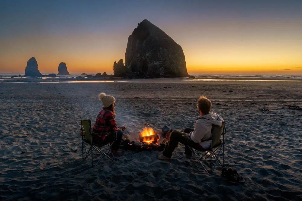 Epic beaches and dramatic cliffs make Cannon Beach the perfect place to spend June in the USA.