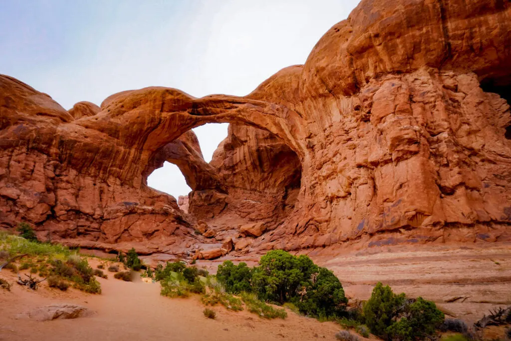Moab is a cool place to spend November in the USA if you love adventures activities.