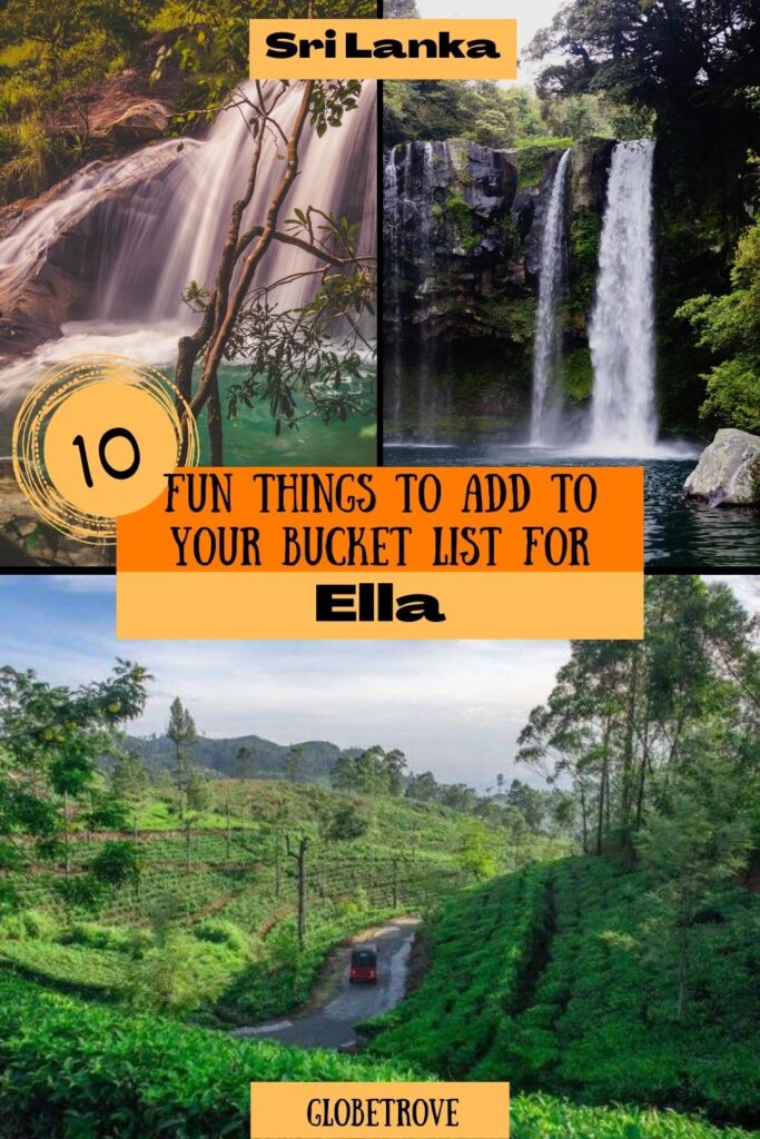 There are so many intriguing things to do in Ella. Most of them involve the gorgeous outdoors that central Sri Lanka has become famous for. If you are heading here, make sure you have your list ready because Ella will leave an imprint on you forever!