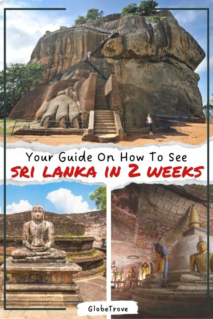 We spent 2 weeks in Sri Lanka and we covered a surprising amount of places in our itinerary. The best part was that the itinerary did not feel rushed. 
