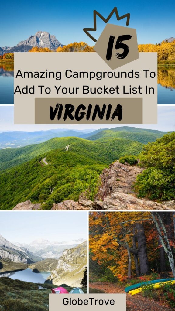 Amazing campgrounds in Virginia