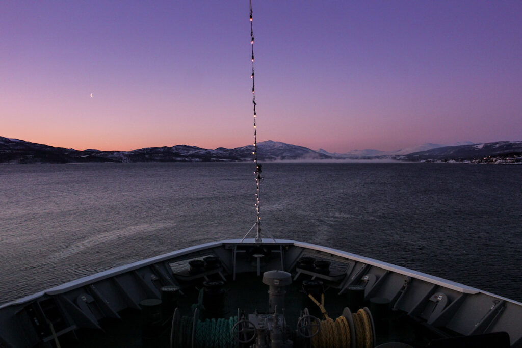 Tromso is one of the really nice cold weather destinations to spend Christmas in Europe.