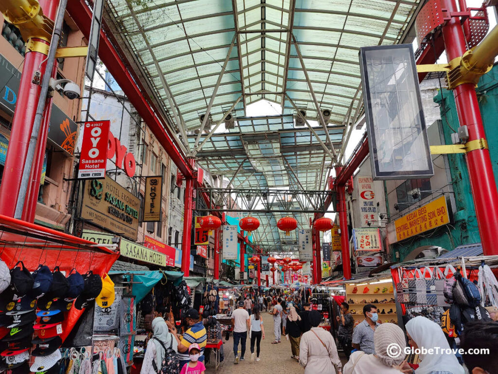 Petaling street is a perfect stop during your 2 days in Kuala Lumpur.