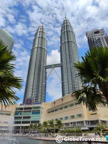 You can't miss the Petronas towers during your two days in Kuala Lumpur.