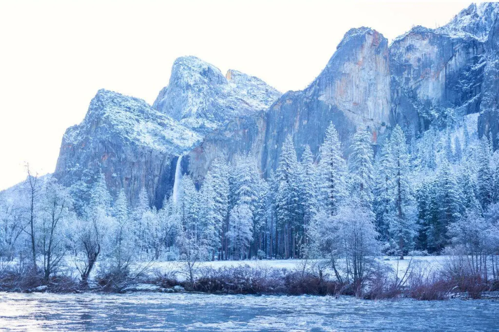 Yosemite is another great national park to spend Christmas in the USA.