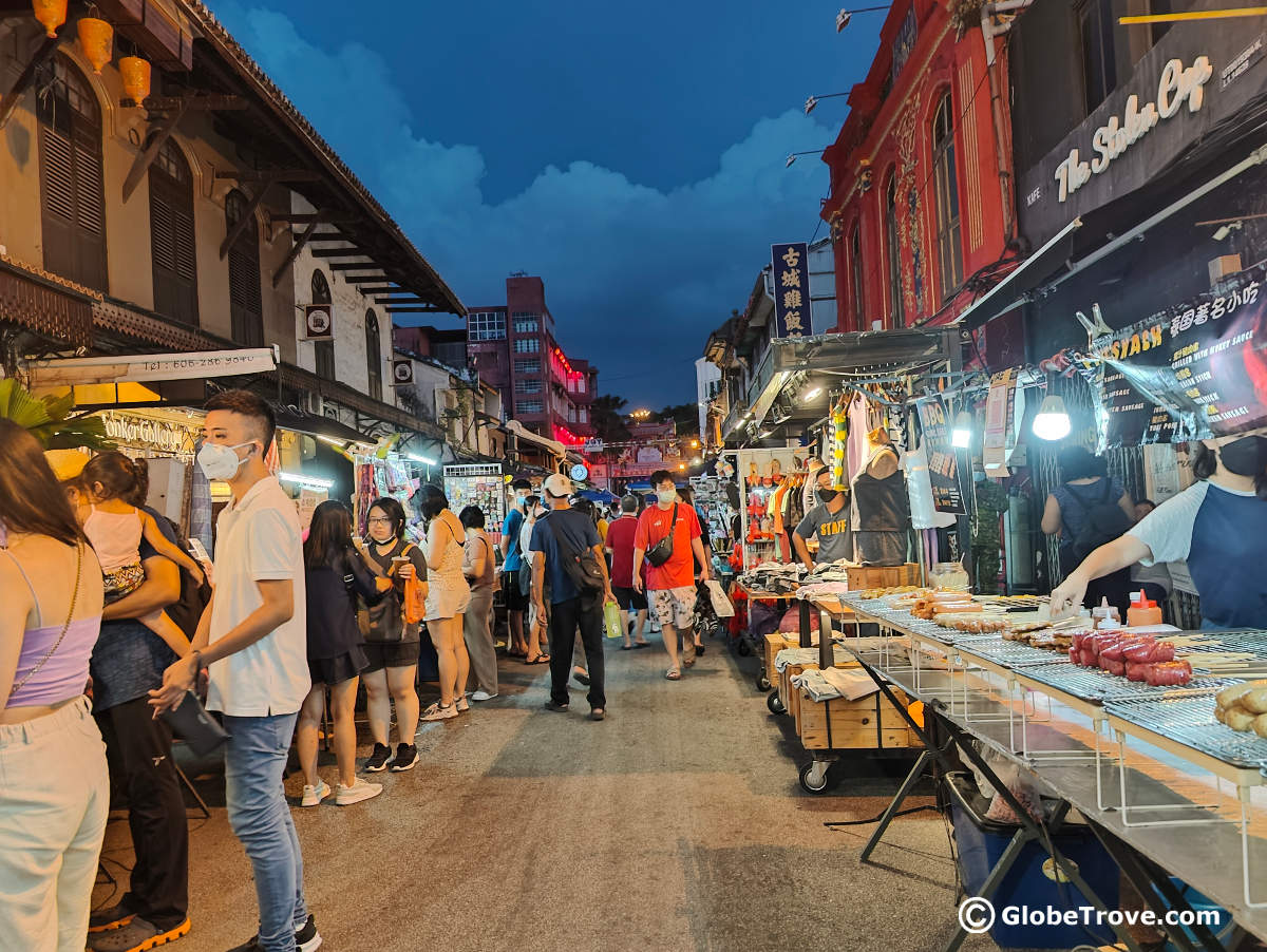 Jonker Street Night Market Malacca