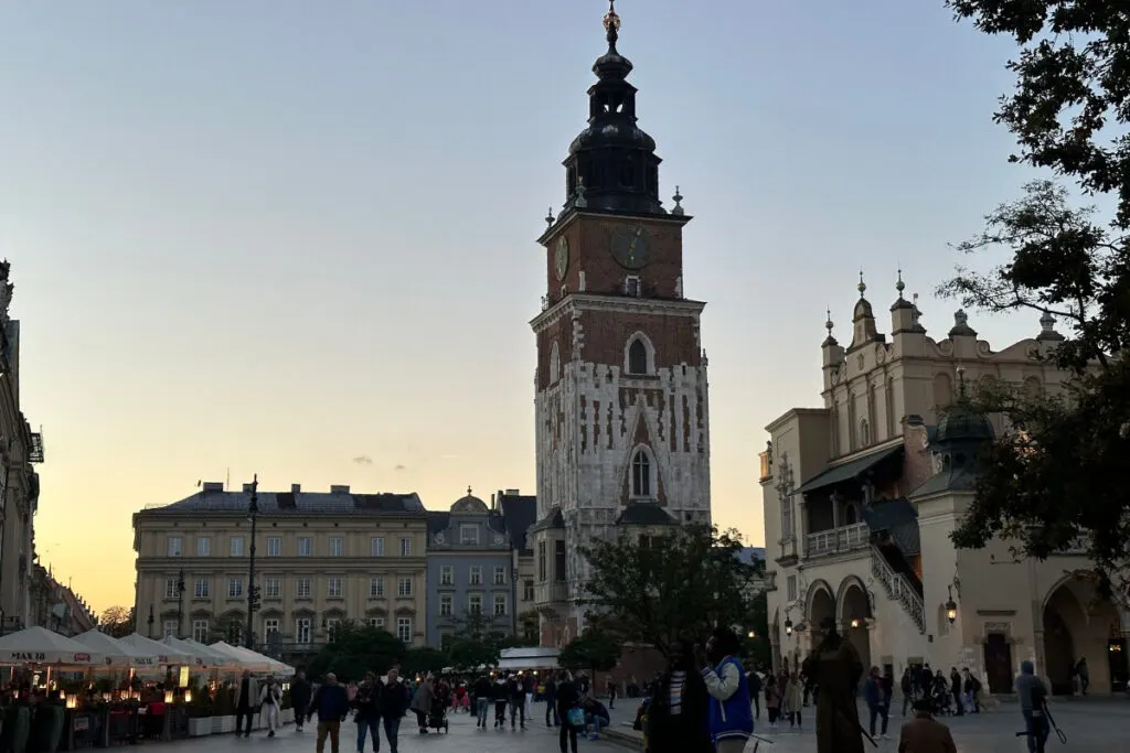 Another great place to spend April in Europe is Krakow.