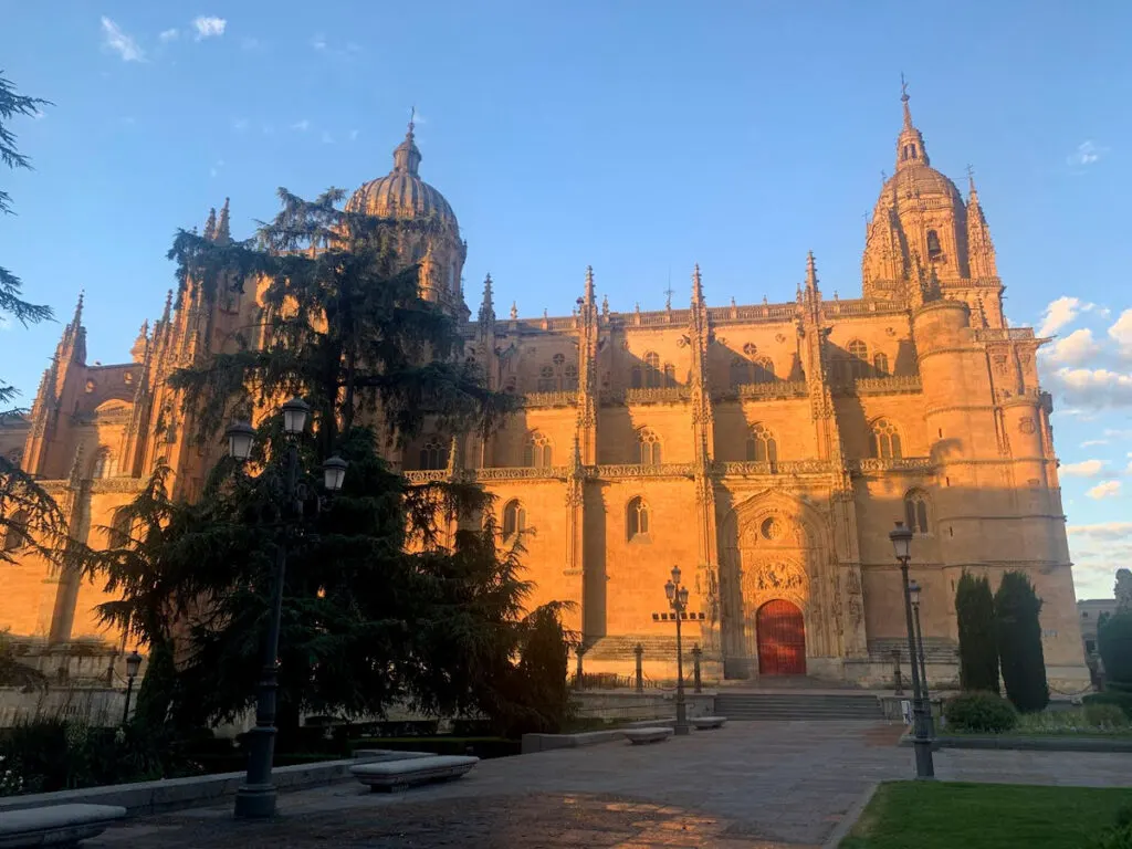 The Salamanca cathedral is one of the epic historical sites to visit in March in Europe.