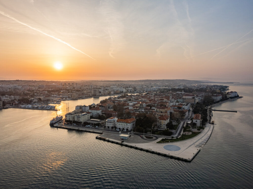 Zadar is a fun place to spend March in Europe.