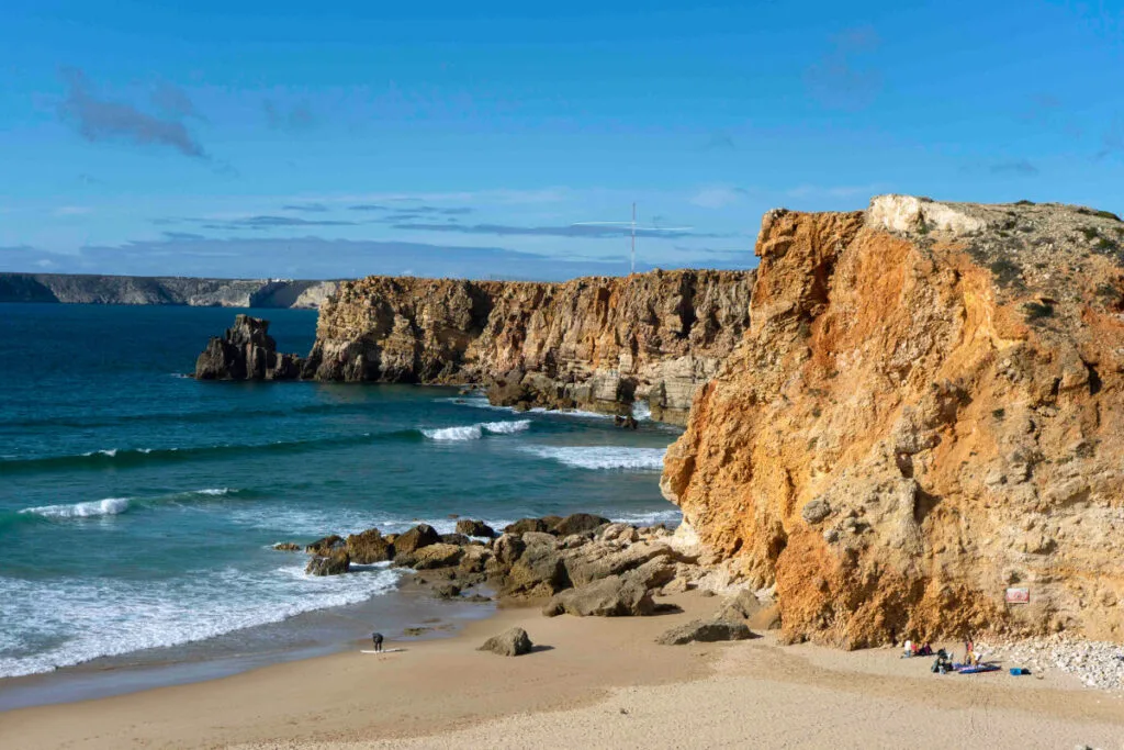 Algarve is a scenic spot to spend April in Europe.
