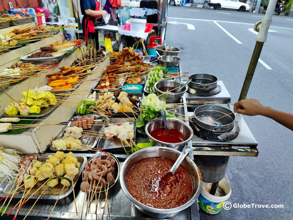 Lok lok is a fun street food that is loved by both kids and adults alike.