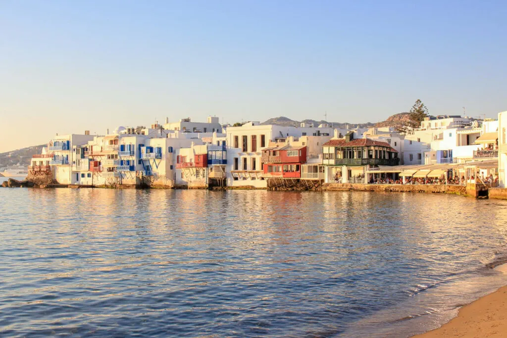 If you love the sea then Mykonos is the best spot to spend May in Europe.