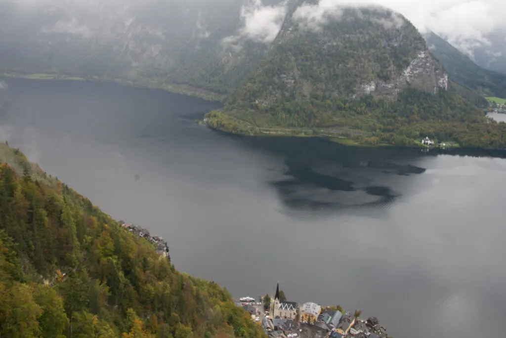 Hallstatt is the perfect romantic spot to spend Valentine's day in Europe.