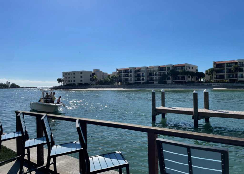One of the best things to do at St. Pete Beach is to enjoy some waterfront dining.