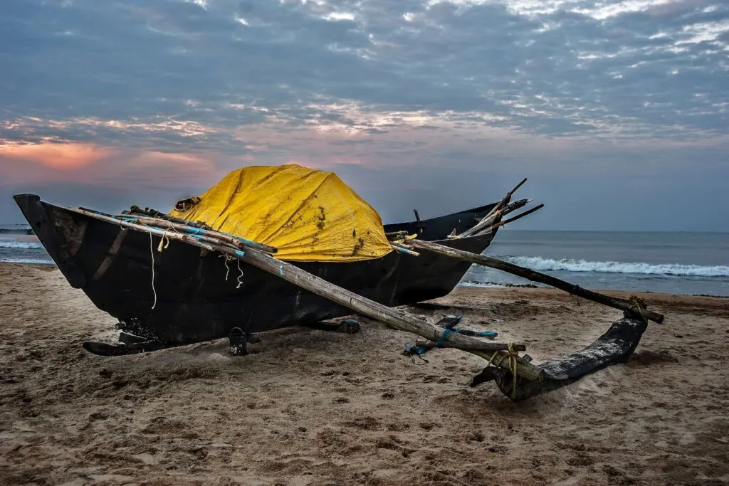 Colva is one of the most popular beaches near Margao.