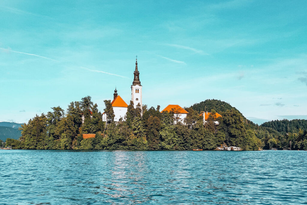 Lake Bled in Slovenia is such a gorgeous place to spend August in Europe.